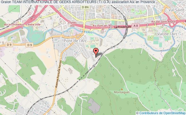 plan association Team Internationale De Geeks Airsofteurs (t.i.g.a) Aix-en-Provence
