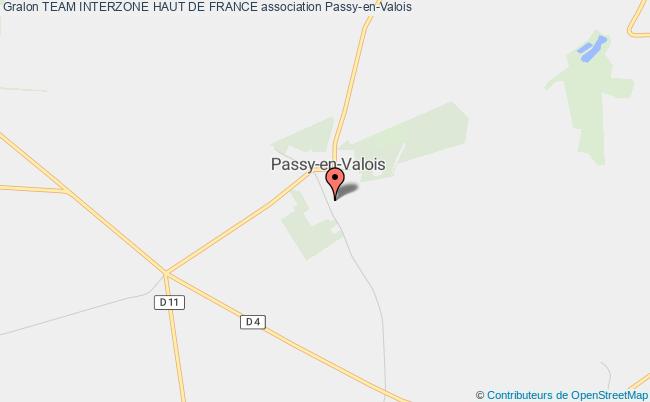 plan association Team Interzone Haut De France Passy-en-Valois