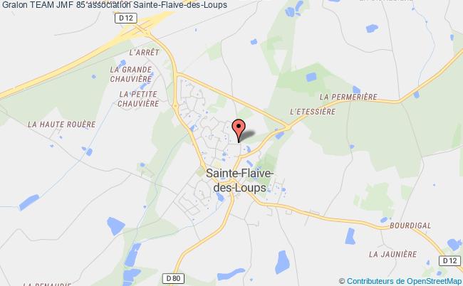 plan association Team Jmf 85 Sainte-Flaive-des-Loups