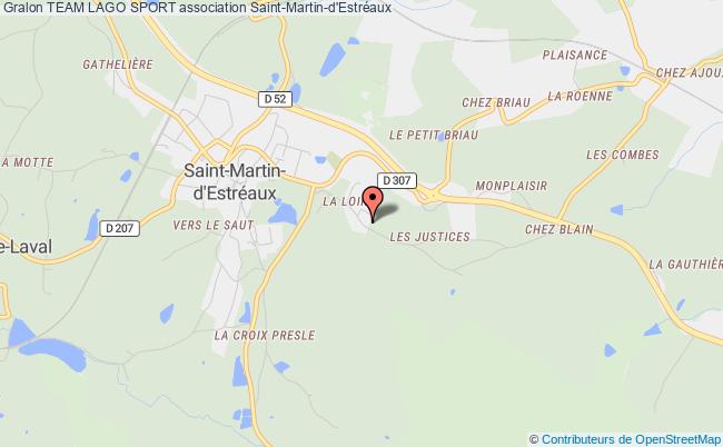 plan association Team Lago Sport Saint-Martin-d'Estréaux