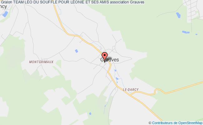 plan association Team LÉo Du Souffle Pour LÉonie Et Ses Amis Grauves