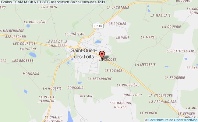 plan association Team Micka Et Seb Saint-Ouën-des-Toits