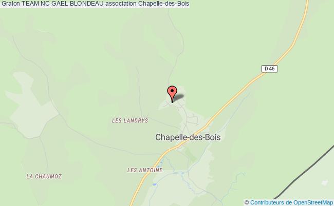 plan association Team Nc Gael Blondeau Chapelle-des-Bois