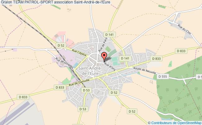 plan association Team Patrol-sport Saint-André-de-l'Eure