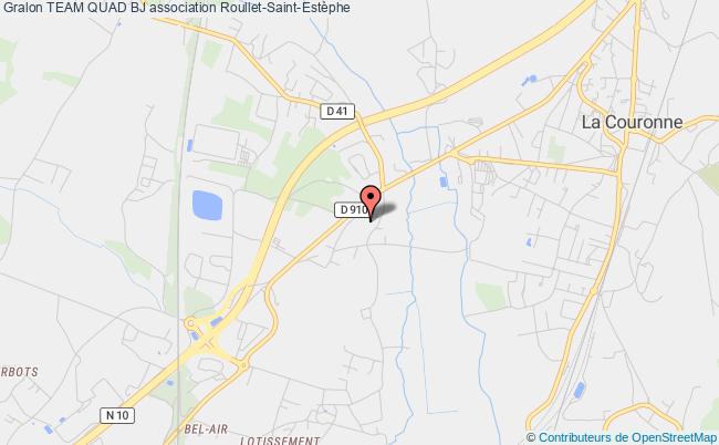plan association Team Quad Bj Roullet-Saint-Estèphe
