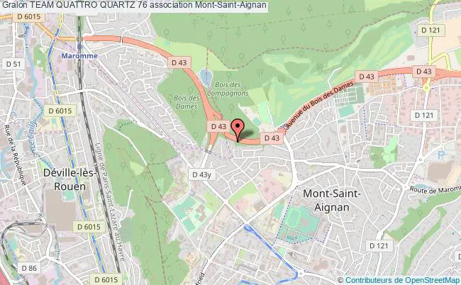 plan association Team Quattro Quartz 76 Mont-Saint-Aignan