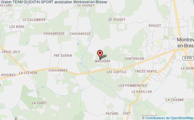 plan association Team Quentin Sport Montrevel-en-Bresse