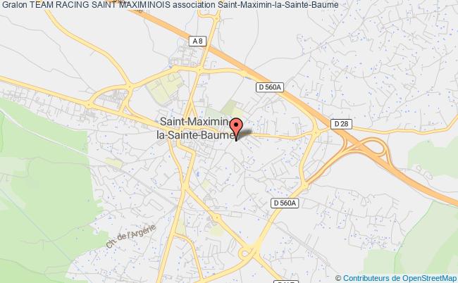 plan association Team Racing Saint Maximinois Saint-Maximin-la-Sainte-Baume