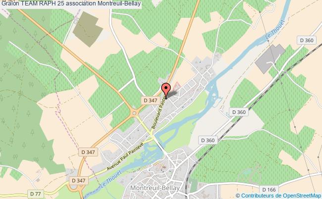 plan association Team Raph 25 Montreuil-Bellay