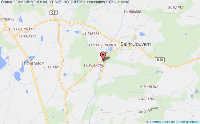 plan association Team Saint Jouvent Racing Trucks Saint-Jouvent