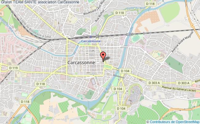 plan association Team Sante Carcassonne