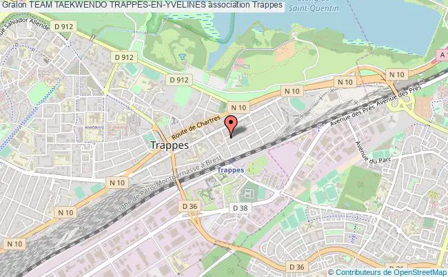 plan association Team Taekwendo Trappes-en-yvelines Trappes