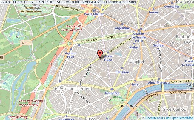 plan association Team Total Expertise Automotive Management Paris 16e