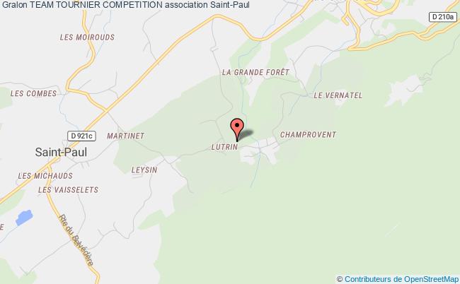 plan association Team Tournier Competition Saint-Paul