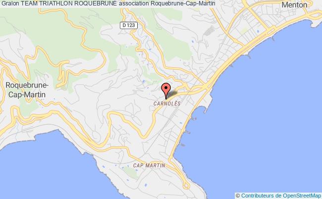 plan association Team Triathlon Roquebrune Roquebrune-Cap-Martin