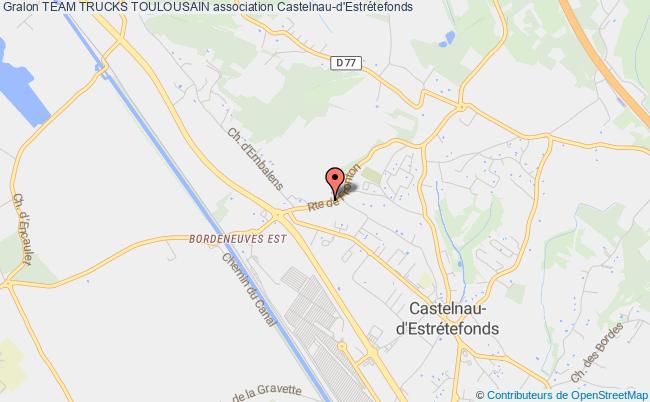 plan association Team Trucks Toulousain Castelnau-d'Estrétefonds