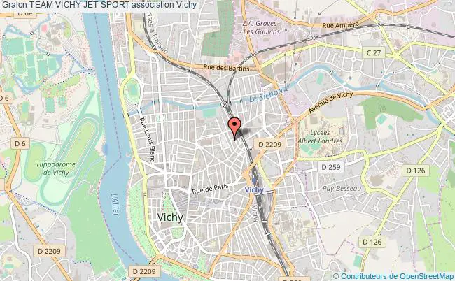 plan association Team Vichy Jet Sport Vichy
