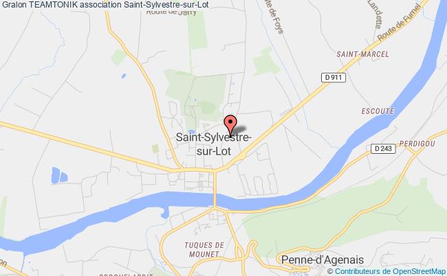 plan association Teamtonik Saint-Sylvestre-sur-Lot