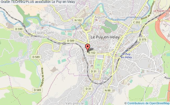 plan association Techniq'plus Le Puy-en-Velay