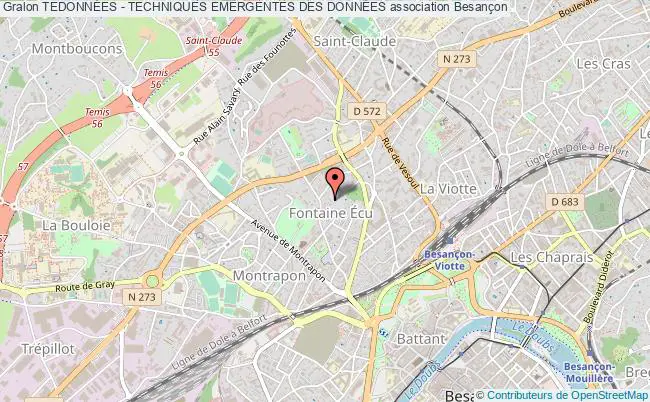 plan association TedonnÉes - Techniques Emergentes Des DonnÉes Besançon