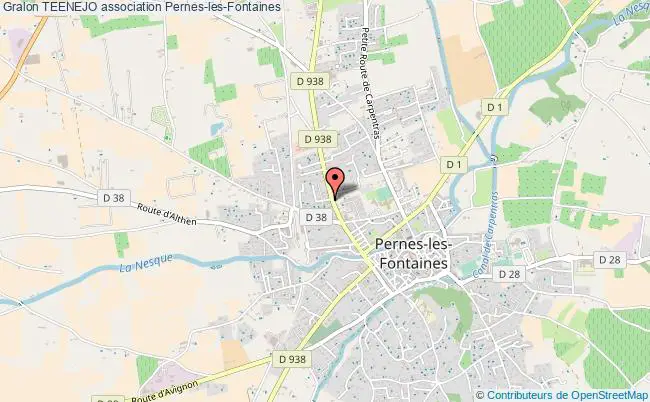 plan association Teenejo Pernes-les-Fontaines