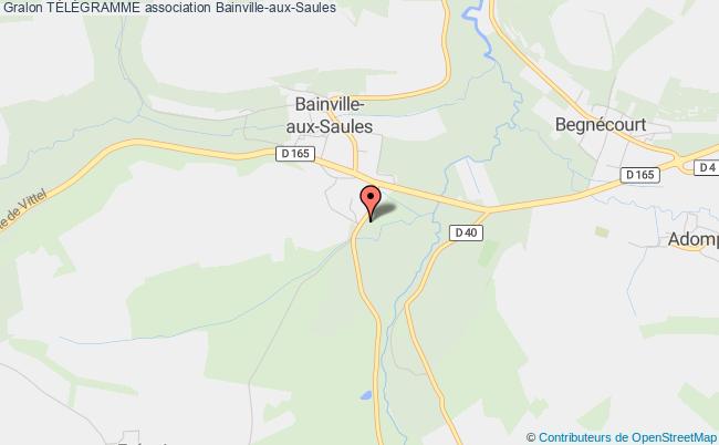 plan association TÉlÉgramme Bainville-aux-Saules