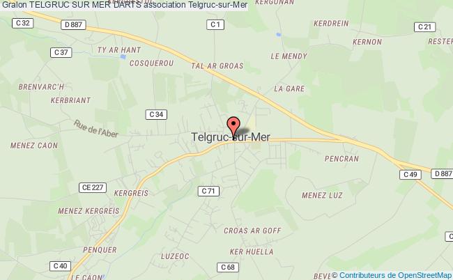 plan association Telgruc Sur Mer Darts Telgruc-sur-Mer