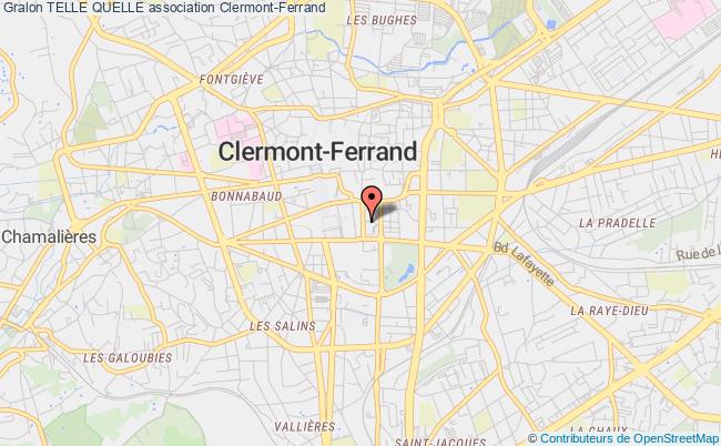 plan association Telle Quelle Clermont-Ferrand