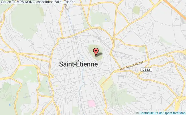 plan association Temps Kono Saint-Étienne