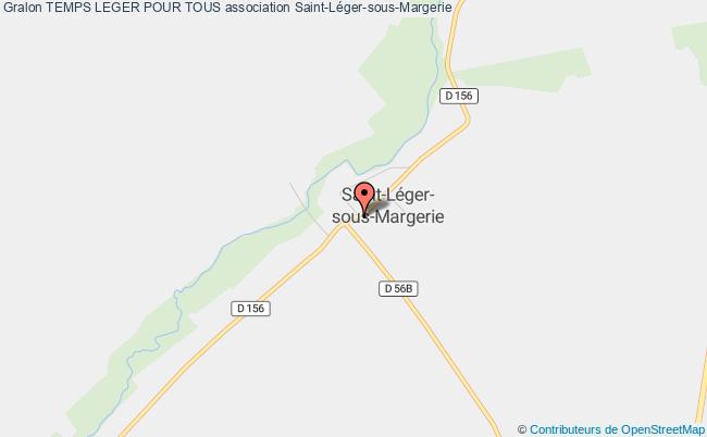 plan association Temps Leger Pour Tous Saint-Léger-sous-Margerie