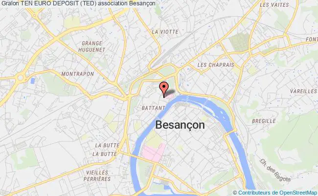 plan association Ten Euro Deposit (ted) Besançon