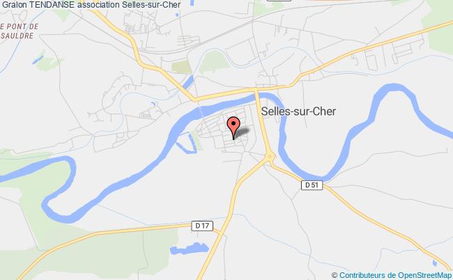 plan association Tendanse Selles-sur-Cher