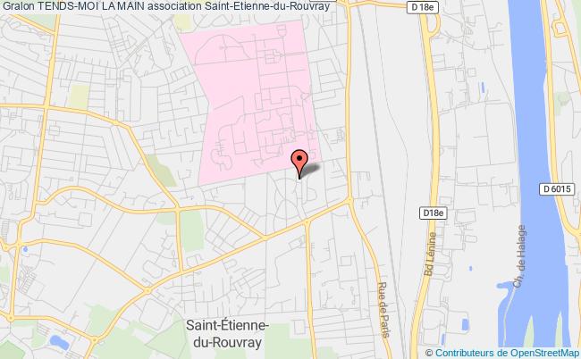 plan association Tends-moi La Main Saint-Étienne-du-Rouvray