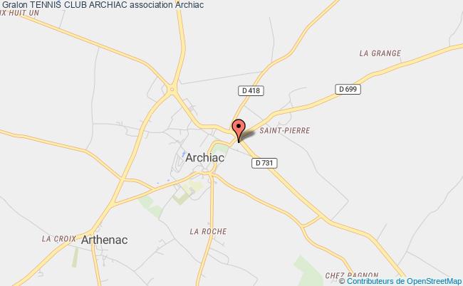 Tennis club archiac association Association tennis Archiac