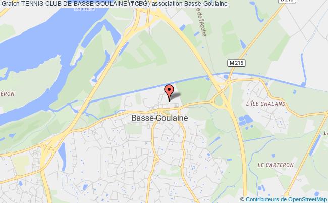 plan association Tennis Club De Basse Goulaine (tcbg) Basse-Goulaine