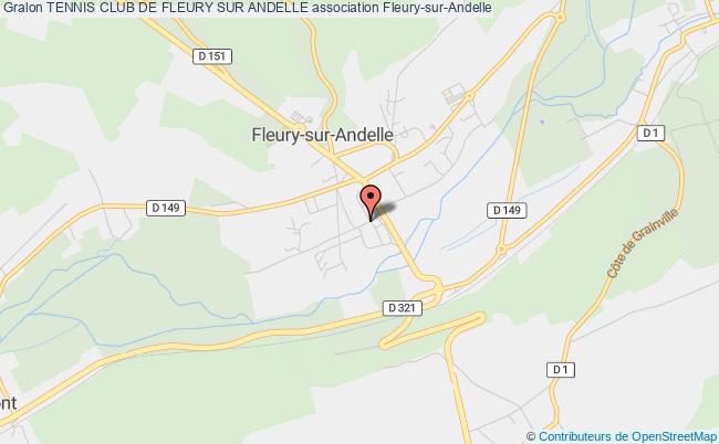 plan association Tennis Club De Fleury Sur Andelle Fleury-sur-Andelle