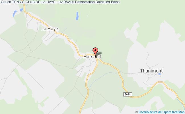 TENNIS CLUB DE LA HAYE - HARSAULT