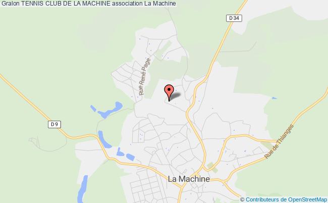 TENNIS CLUB DE LA MACHINE