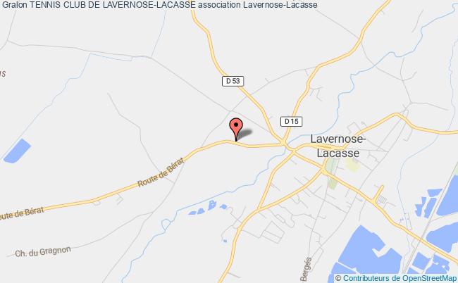 plan association Tennis Club De Lavernose-lacasse Lavernose-Lacasse