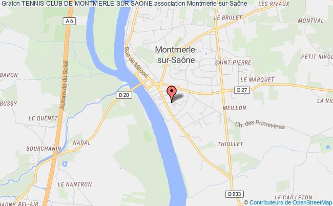 TENNIS CLUB DE MONTMERLE SUR SAONE