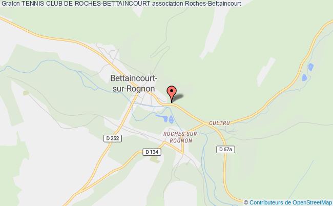 plan association Tennis Club De Roches-bettaincourt Roches-Bettaincourt