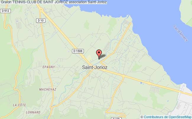 plan association Tennis-club De Saint Jorioz 