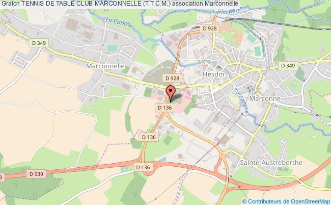 TENNIS DE TABLE CLUB MARCONNELLE (T.T.C.M.)