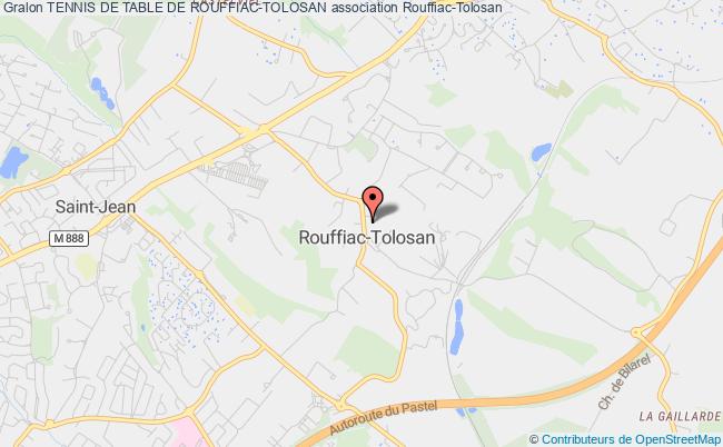 plan association Tennis De Table De Rouffiac-tolosan Rouffiac-Tolosan