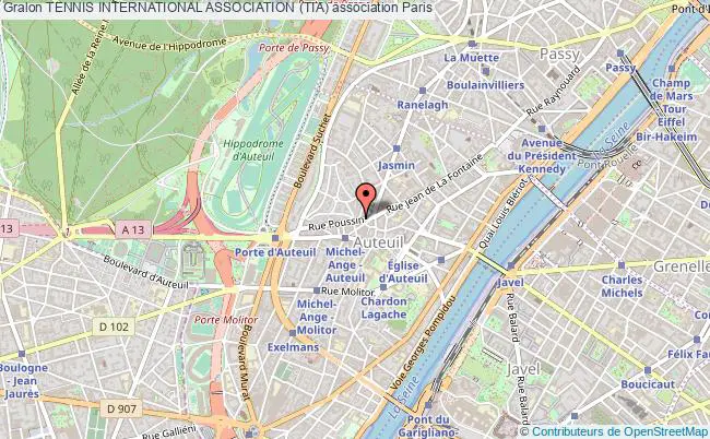 plan association Tennis International Association (tia) Paris