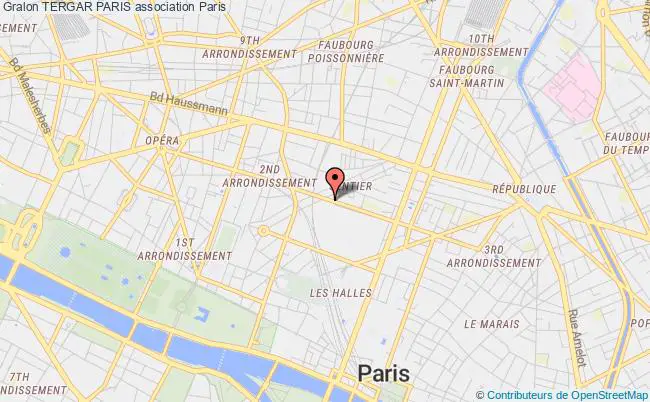 plan association Tergar Paris Paris 5e