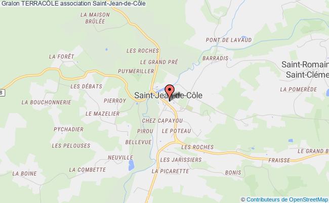 plan association TerracÔle Saint-Jean-de-Côle