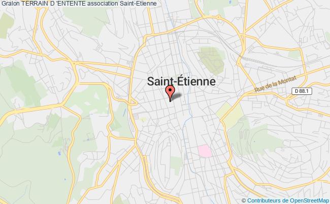 plan association Terrain D 'entente Saint-Étienne