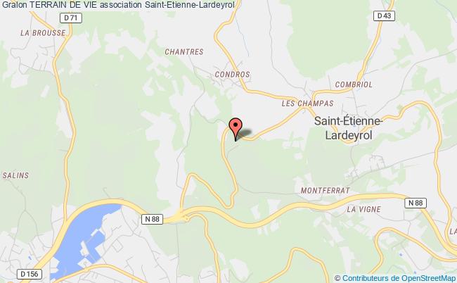 plan association Terrain De Vie Saint-Étienne-Lardeyrol