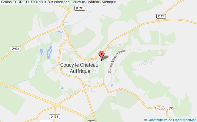 plan association Terre D'utopistes Coucy-le-Château-Auffrique